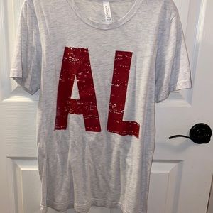 Ash gray Alabama t-shirt